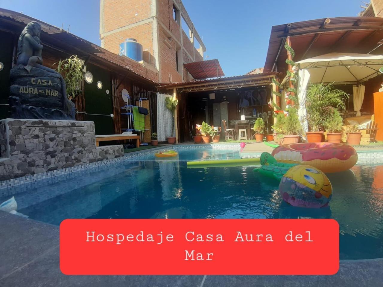 Casa Aura Del Mar Hotell Máncora Exteriör bild